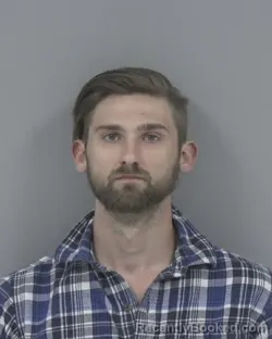 Mugshot of BRANDON JAMES ALMOND booked in Johnston County, North Carolina on March 20, 2026