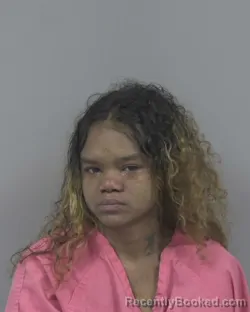 Mugshot of Bria Racquel Artis booked in Johnston County, North Carolina on July 28, 2026