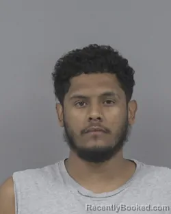 Mugshot of LUIZ ANGEL AGUILAR-RESENDIZ booked in Johnston County, North Carolina on April 28, 2026