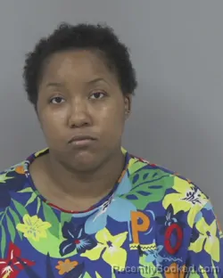 Mugshot of ROKHAYA LAMAR ADEOTI booked in Johnston County, North Carolina on March 29, 2026