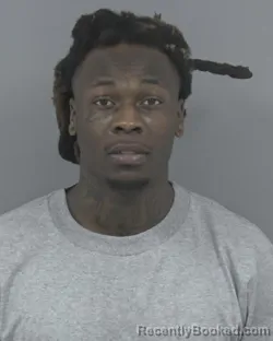 Mugshot of Tabion Derrell Atkins booked in Johnston County, North Carolina on August 20, 2026