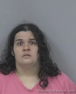 Mugshot of AUBRIANNA KAY-LEIG BALDERAS booked in Johnston County, North Carolina on July 4, 2026