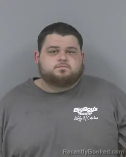 Mugshot of Charles Jasen Paul Bruckner booked in Johnston County, North Carolina on August 27, 2026