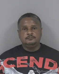Mugshot of Derell Lamont Bailey booked in Johnston County, North Carolina on October 11, 2026