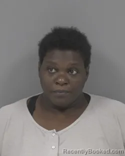 Mugshot of Debbie Shante Blue booked in Johnston County, North Carolina on October 2, 2026