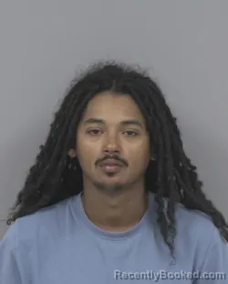 Mugshot of Elijah Santos Blanco booked in Johnston County, North Carolina on October 11, 2026