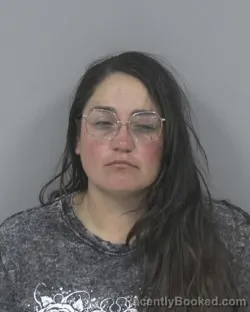 Mugshot of Sinthia Margarita Beltran-Rodriguez booked in Johnston County, North Carolina on October 17, 2026