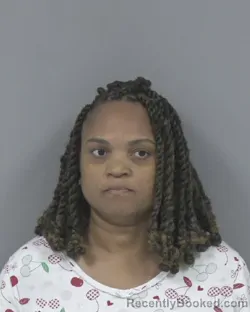 Mugshot of SHARON SHANIKIA BROWN booked in Johnston County, North Carolina on July 14, 2026