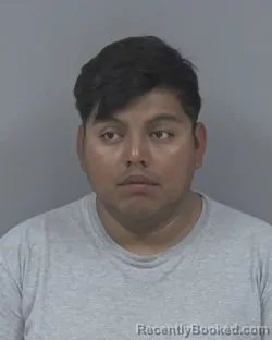 Mugshot of ADAN CRUZ booked in Johnston County, North Carolina on May 7, 2026