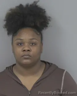 Mugshot of ANIYAH CHARITY L CARTER booked in Johnston County, North Carolina on March 14, 2026