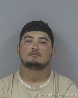 Mugshot of ERICK ALBERTO CAMPOS-CHAVEZ booked in Johnston County, North Carolina on July 11, 2026