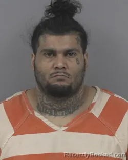 Mugshot of Gorge Alexis Castillo booked in Johnston County, North Carolina on October 14, 2026