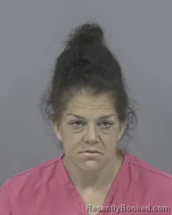 Mugshot of Jessica Lynn Colville booked in Johnston County, North Carolina on August 24, 2026