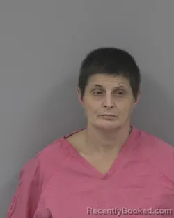 Mugshot of Jennifer Lee Crowder booked in Johnston County, North Carolina on October 16, 2026