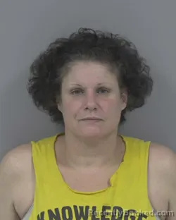 Mugshot of Kristie Castaldo booked in Johnston County, North Carolina on September 12, 2026