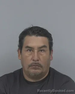 Mugshot of Martin Juarez Cortes booked in Johnston County, North Carolina on August 23, 2026