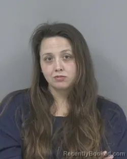 Mugshot of MEGAN MARIE COBLE booked in Johnston County, North Carolina on March 20, 2026