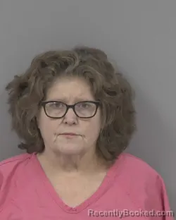 Mugshot of Rhonda Johnson Creech booked in Johnston County, North Carolina on October 23, 2026