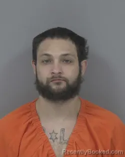 Mugshot of DYLAN GEORGE DANIELS booked in Johnston County, North Carolina on March 20, 2026