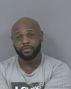 Mugshot of MARCO DESHAWN EVANS booked in Johnston County, North Carolina on July 12, 2026
