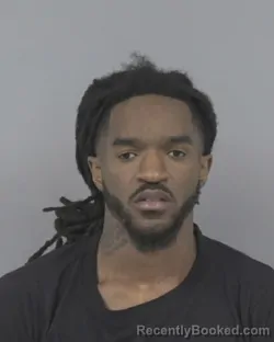 Mugshot of DAQUAN MARK J FRAZIER booked in Johnston County, North Carolina on May 2, 2026