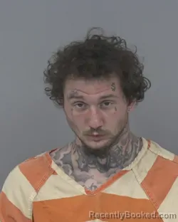 Mugshot of JUSTIN ROBERT FOSTER booked in Johnston County, North Carolina on March 8, 2026