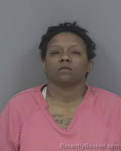 Mugshot of ALETHIA DENISE GREEN booked in Johnston County, North Carolina on March 24, 2026