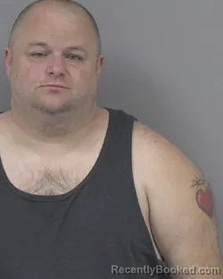 Mugshot of BRIAN KEITH GANIEL booked in Johnston County, North Carolina on May 12, 2026