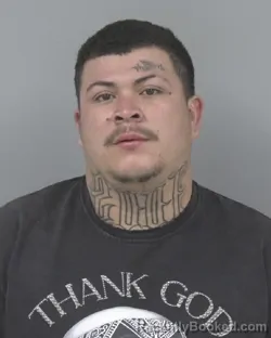 Mugshot of JOSUE O MEZA GUEVARA booked in Johnston County, North Carolina on March 29, 2026