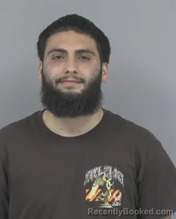 Mugshot of MARCOS ISIAH OCHOA GARCIA booked in Johnston County, North Carolina on March 17, 2026