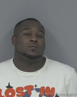 Mugshot of Tekwan Devonte Garner booked in Johnston County, North Carolina on October 9, 2026