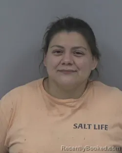 Mugshot of VANESSA GALINDO booked in Johnston County, North Carolina on May 9, 2026