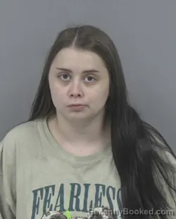 Mugshot of Abigail Alise Higgins-Baxley booked in Johnston County, North Carolina on August 24, 2026