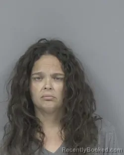 Mugshot of ALICIA ANN HELLIS booked in Johnston County, North Carolina on March 23, 2026