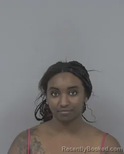 Mugshot of ANECIA CHANTEL HOLLAND booked in Johnston County, North Carolina on June 27, 2026
