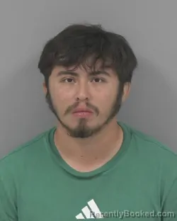 Mugshot of Angel Gabriel Hermenegildo-Rodrigu booked in Johnston County, North Carolina on August 15, 2026