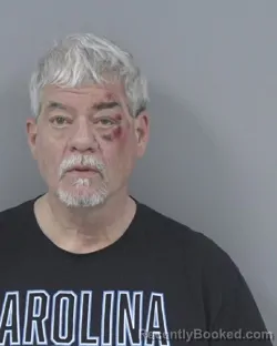 Booking photo from Johnston County, North Carolina