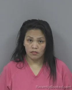 Mugshot of DORALYN QUICHOCHO HILL booked in Johnston County, North Carolina on March 20, 2026