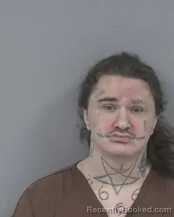 Mugshot of JUSTIN DANIEL HAMLET booked in Johnston County, North Carolina on July 14, 2026