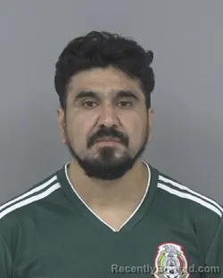 Mugshot of Jose Noe Hernandez-Neri booked in Johnston County, North Carolina on August 9, 2026