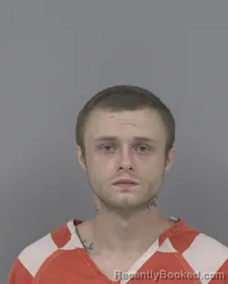Mugshot of Kaleb Dylan Hines booked in Johnston County, North Carolina on September 13, 2026