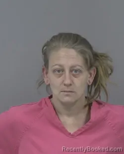 Mugshot of PAIGE MARIE HIRSCH booked in Johnston County, North Carolina on March 6, 2026