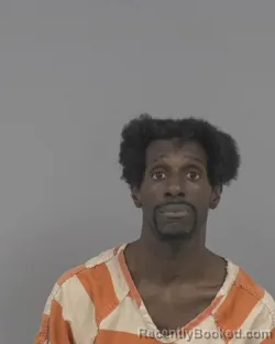 Mugshot of Roshaun Lamont Holloway booked in Johnston County, North Carolina on August 14, 2026