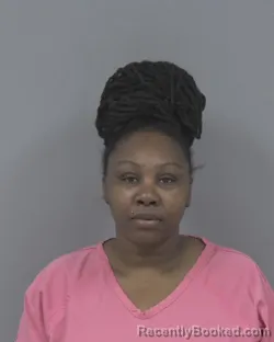 Mugshot of TIFFANY SHAWON HILL booked in Johnston County, North Carolina on April 3, 2026