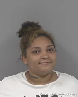 Mugshot of ARREYON NICHELLE IRELAND booked in Johnston County, North Carolina on April 1, 2026