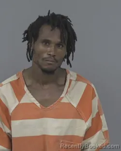 Mugshot of Domonique La`Sean Jackson booked in Johnston County, North Carolina on August 26, 2026