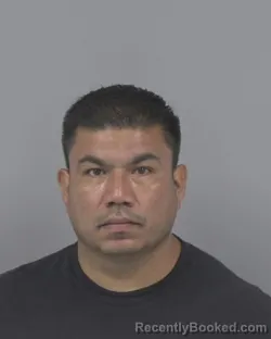 Mugshot of Miguel Juarez-Villagomez booked in Johnston County, North Carolina on September 12, 2026