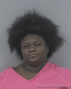 Mugshot of Makayla Miracle Johnson booked in Johnston County, North Carolina on October 7, 2026