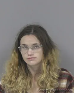 Mugshot of Glenna Rose Kelly booked in Johnston County, North Carolina on October 14, 2026