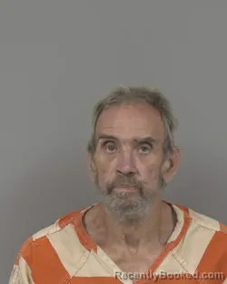 Mugshot of Delbert Wayne Lane booked in Johnston County, North Carolina on August 13, 2026